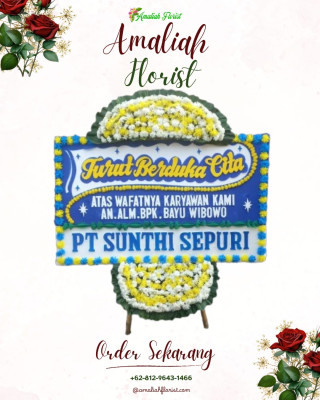 Papan Bunga Duka di Rokan Iv Koto